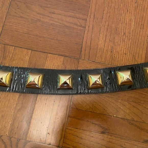 CC SKYE Gold Studded Belt main image 7